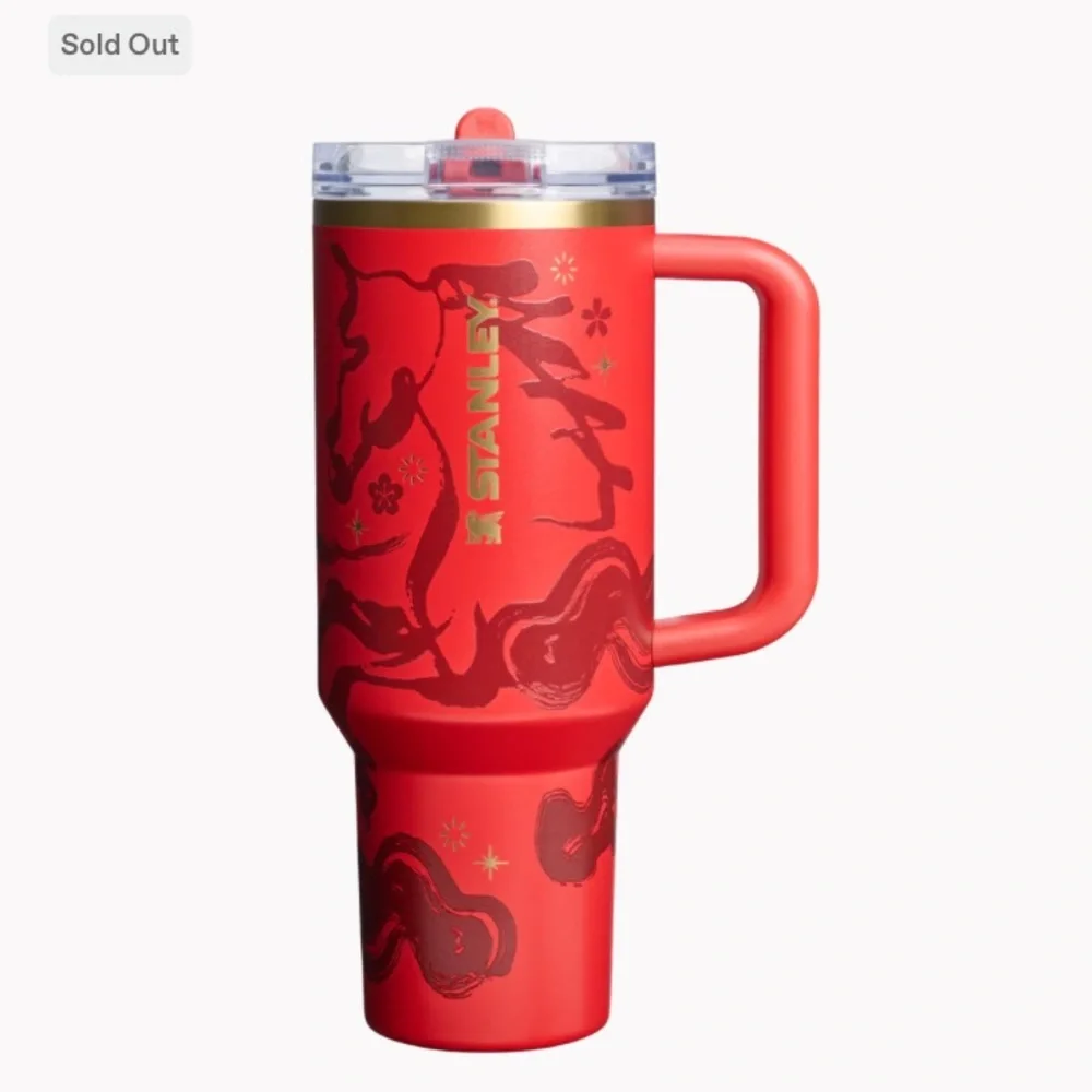 Stanley 2026 The Lunar New Year Quencher® ProTour Flip Straw Tumbler Fire Horse - Picture 1 of 7
